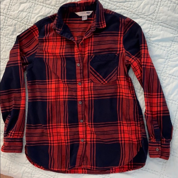 Old Navy Tops - Classic Flannel Shirt
